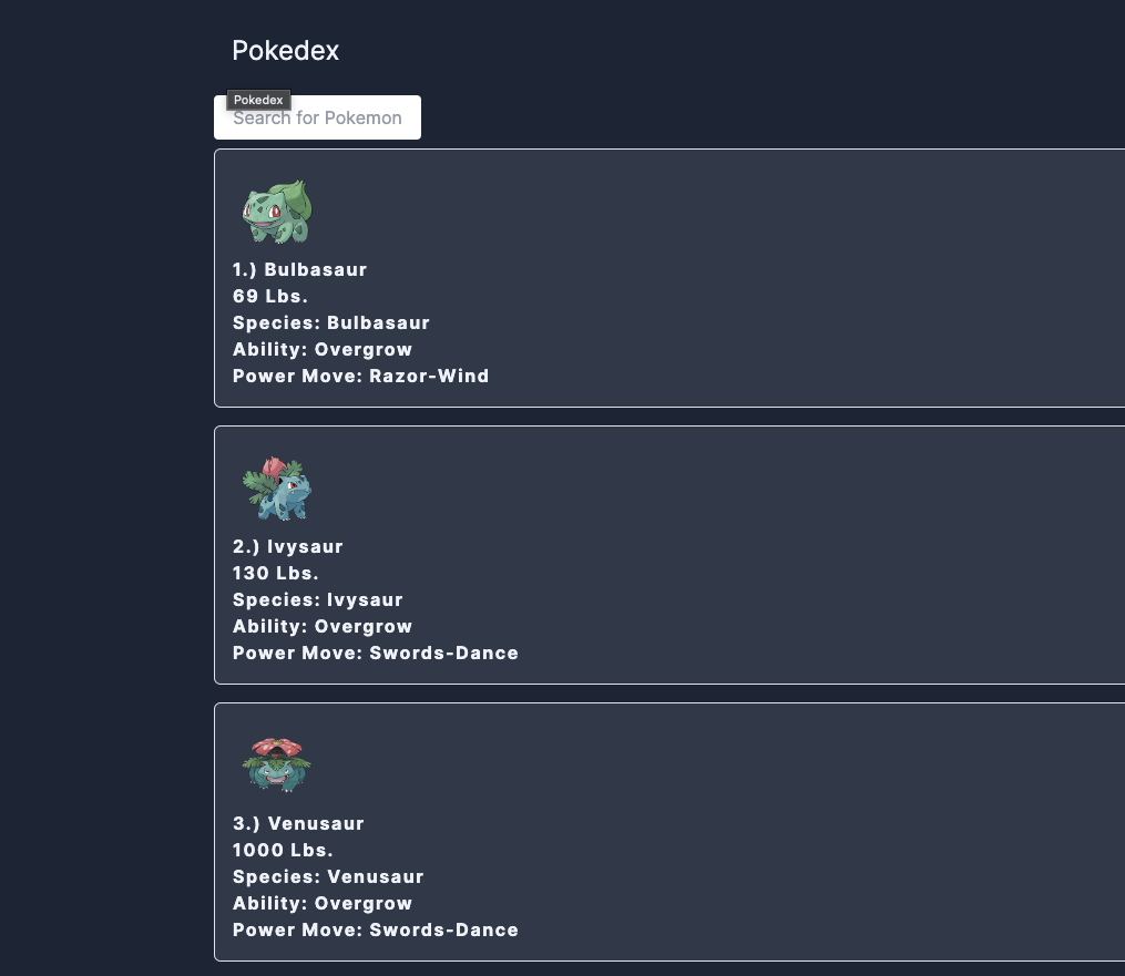 Pokedex